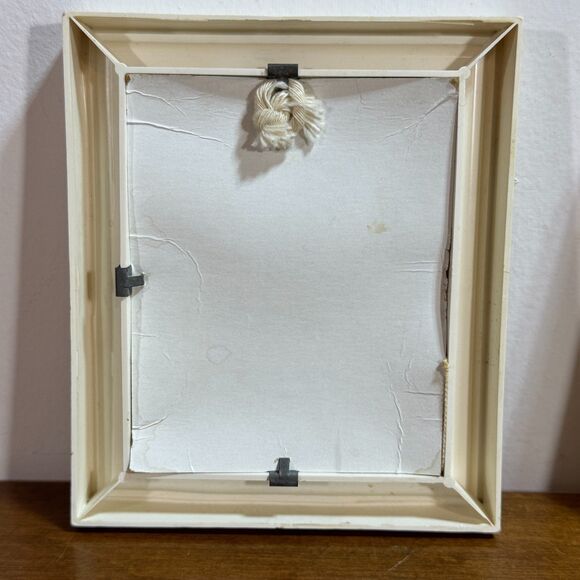 Columbia Minerva Designer Needlepoint Calico Bill and Holly Framed Set 5.5 x 6.5 - Picture 7 of 10